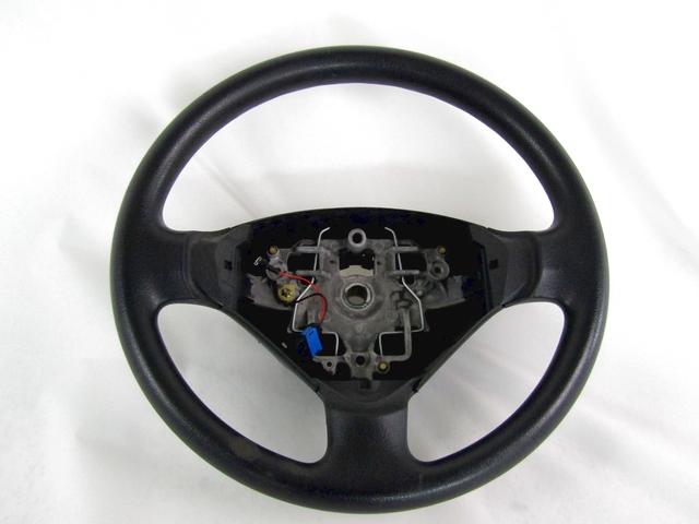 STEERING WHEEL OEM N. 4109LL SPARE PART USED CAR PEUGEOT 207 / 207 CC R WA WC WD WK (05/2009 - 2015)  DISPLACEMENT DIESEL 1,4 YEAR OF CONSTRUCTION 2010