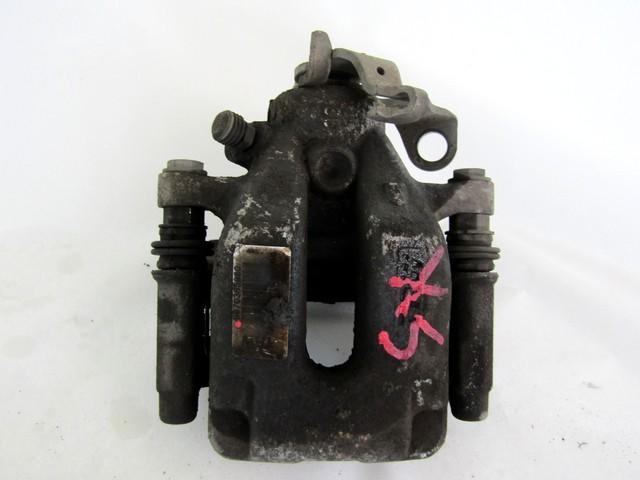 BRAKE CALIPER REAR LEFT . OEM N. 9670365980 SPARE PART USED CAR CITROEN C4 MK1 / COUPE L LC (2004 - 08/2009)  DISPLACEMENT DIESEL 1,6 YEAR OF CONSTRUCTION 2009