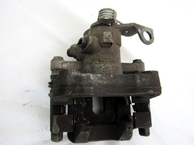 BRAKE CALIPER REAR RIGHT OEM N. 9670366080 SPARE PART USED CAR CITROEN C4 MK1 / COUPE L LC (2004 - 08/2009)  DISPLACEMENT DIESEL 1,6 YEAR OF CONSTRUCTION 2009