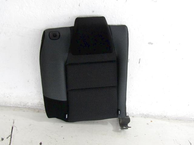 BACK SEAT BACKREST OEM N. SCPSTPG207WARBR5P SPARE PART USED CAR PEUGEOT 207 / 207 CC R WA WC WD WK (05/2009 - 2015)  DISPLACEMENT DIESEL 1,4 YEAR OF CONSTRUCTION 2010