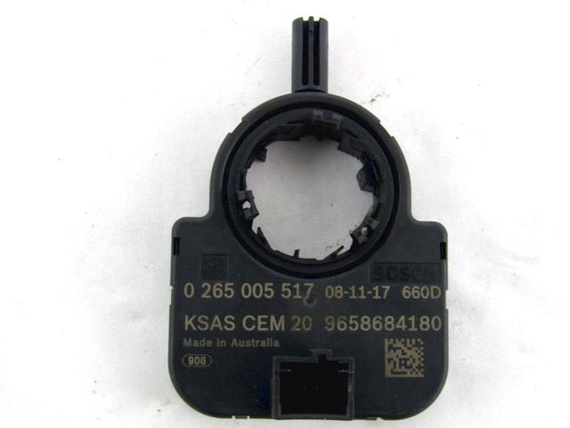 STEERING ANGLE SENSOR OEM N. 9658684180 SPARE PART USED CAR CITROEN C4 MK1 / COUPE L LC (2004 - 08/2009)  DISPLACEMENT DIESEL 1,6 YEAR OF CONSTRUCTION 2009