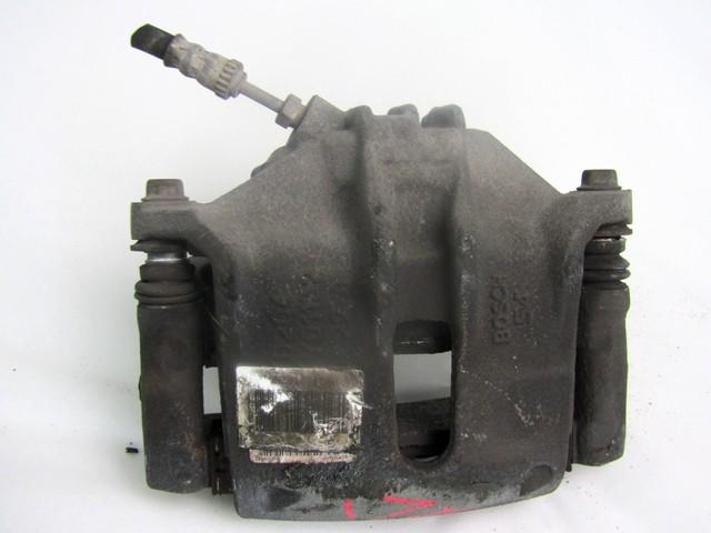 BRAKE CALIPER FRONT LEFT . OEM N. 4400N1 SPARE PART USED CAR PEUGEOT 207 / 207 CC R WA WC WD WK (05/2009 - 2015)  DISPLACEMENT DIESEL 1,4 YEAR OF CONSTRUCTION 2010