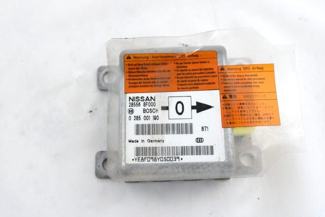 CONTROL UNIT AIRBAG OEM N. 28556-8F000 SPARE PART USED CAR NISSAN TERRANO II R20 (1996 - 1999)  DISPLACEMENT DIESEL 2,7 YEAR OF CONSTRUCTION 1999
