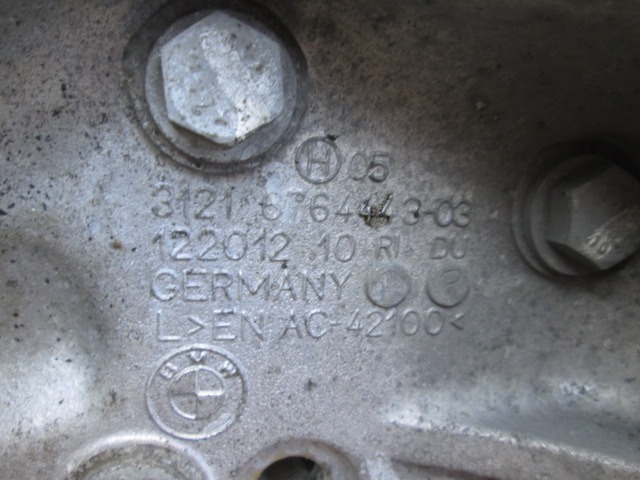 CARRIER, LEFT / WHEEL HUB WITH BEARING, FRONT OEM N. 31216793923 ORIGINAL PART ESED BMW SERIE 1 BER/COUPE/CABRIO E81/E82/E87/E88 (2003 - 2007) DIESEL 20  YEAR OF CONSTRUCTION 2004