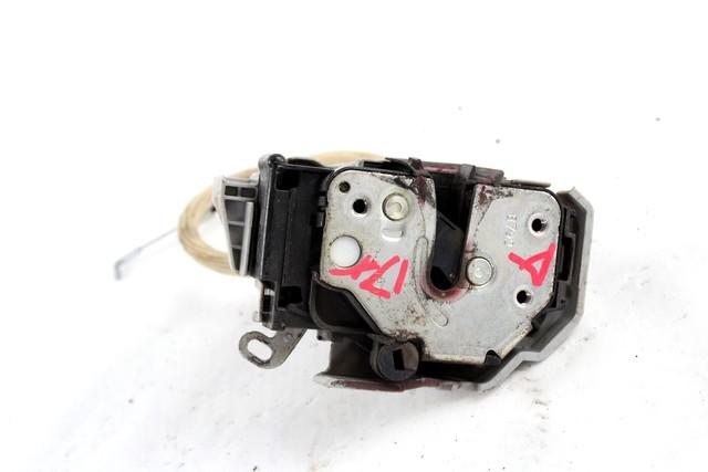 CENTRAL LOCKING OF THE RIGHT FRONT DOOR OEM N. 51827955 SPARE PART USED CAR FIAT BRAVO 198 (02/2007 - 01/2011)  DISPLACEMENT DIESEL 1,6 YEAR OF CONSTRUCTION 2009