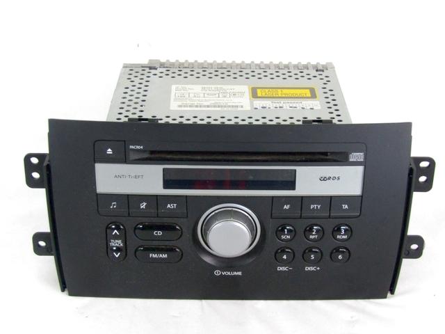 RADIO CD / AMPLIFIER / HOLDER HIFI SYSTEM OEM N. 39101-79J0 SPARE PART USED CAR FIAT SEDICI FY R (05/2009 - 2014)  DISPLACEMENT DIESEL 2 YEAR OF CONSTRUCTION 2009