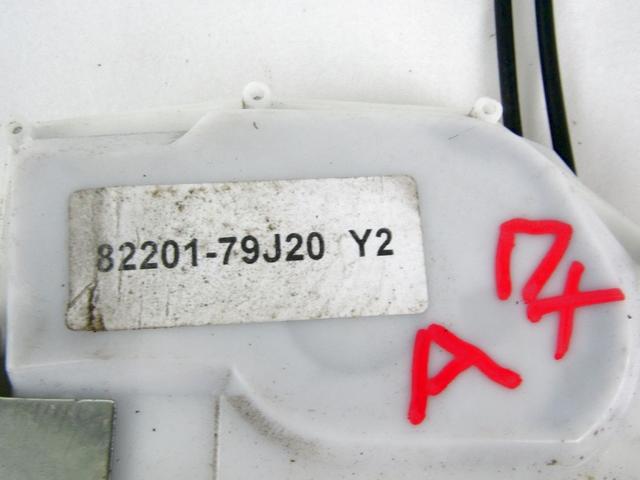 CENTRAL LOCKING OF THE RIGHT FRONT DOOR OEM N. 82201-79J20 SPARE PART USED CAR FIAT SEDICI FY R (05/2009 - 2014)  DISPLACEMENT DIESEL 2 YEAR OF CONSTRUCTION 2009