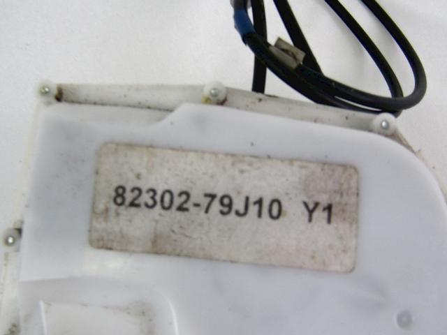 CENTRAL DOOR LOCK REAR LEFT DOOR OEM N. 82302-79J10 SPARE PART USED CAR FIAT SEDICI FY R (05/2009 - 2014)  DISPLACEMENT DIESEL 2 YEAR OF CONSTRUCTION 2009