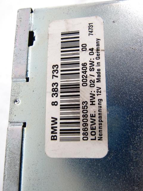 VARIOUS CONTROL UNITS OEM N. 8383733 SPARE PART USED CAR BMW SERIE 7 E38 (1994 - 2001) DISPLACEMENT BENZINA 4,3 YEAR OF CONSTRUCTION 1998