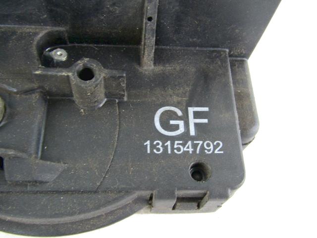 CENTRAL LOCKING OF THE RIGHT FRONT DOOR OEM N. 13154792 SPARE PART USED CAR OPEL MERIVA A X03 R (2006 - 2010)  DISPLACEMENT DIESEL 1,3 YEAR OF CONSTRUCTION 2006