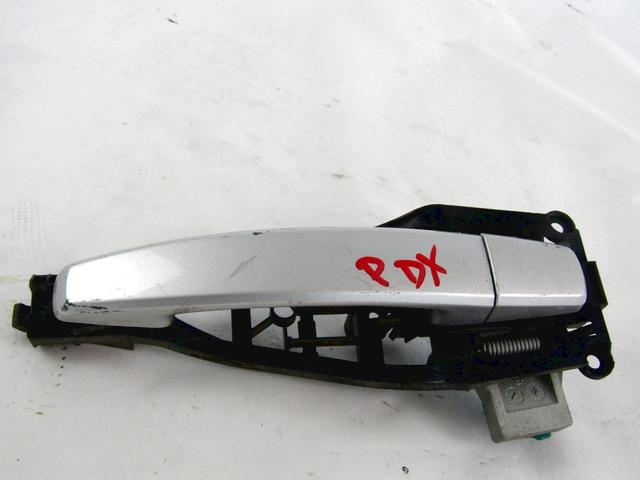 RIGHT REAR DOOR HANDLE OEM N. 13142770 SPARE PART USED CAR OPEL ASTRA H A04 L48,L08,L35,L67 5P/3P/SW (2004 - 2007)  DISPLACEMENT BENZINA 1,6 YEAR OF CONSTRUCTION 2006