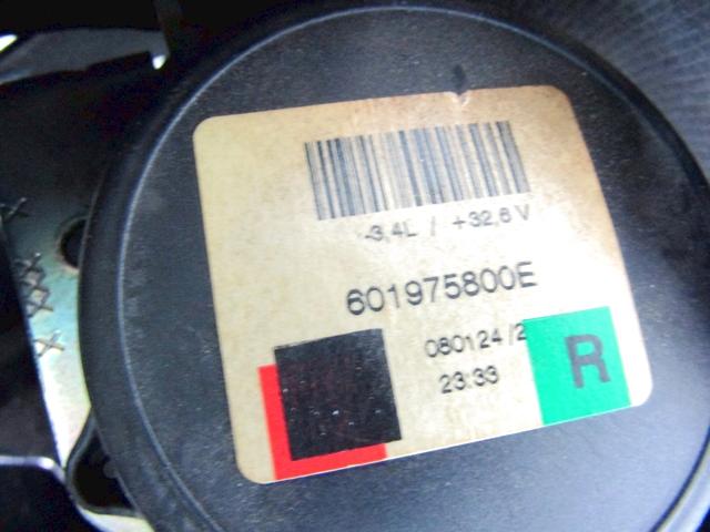 SEFETY BELT OEM N. 2S5A-B611B68-BA SPARE PART USED CAR FORD FIESTA JH JD MK5 R (2005 - 2008)  DISPLACEMENT DIESEL 1,4 YEAR OF CONSTRUCTION 2008