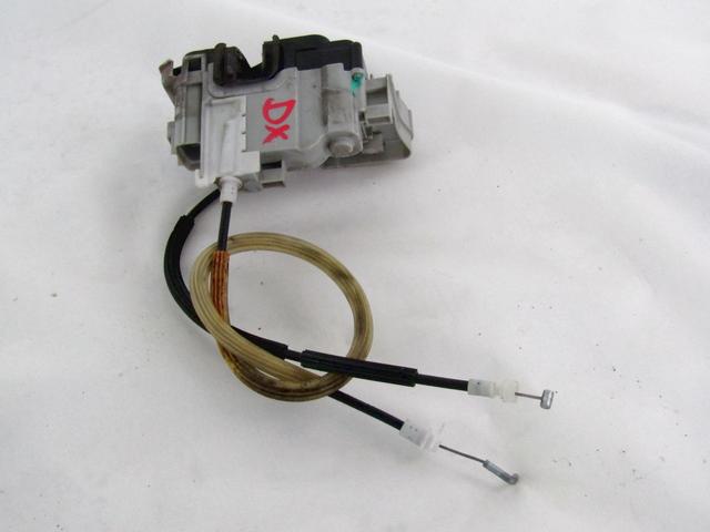 CENTRAL REAR RIGHT DOOR LOCKING OEM N. 51931420 SPARE PART USED CAR FIAT BRAVO 198 (02/2007 - 01/2011)  DISPLACEMENT DIESEL 1,9 YEAR OF CONSTRUCTION 2007
