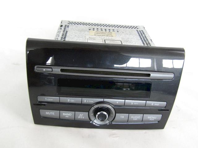 RADIO CD / AMPLIFIER / HOLDER HIFI SYSTEM OEM N. 735451941 SPARE PART USED CAR FIAT BRAVO 198 (02/2007 - 01/2011)  DISPLACEMENT DIESEL 1,9 YEAR OF CONSTRUCTION 2007