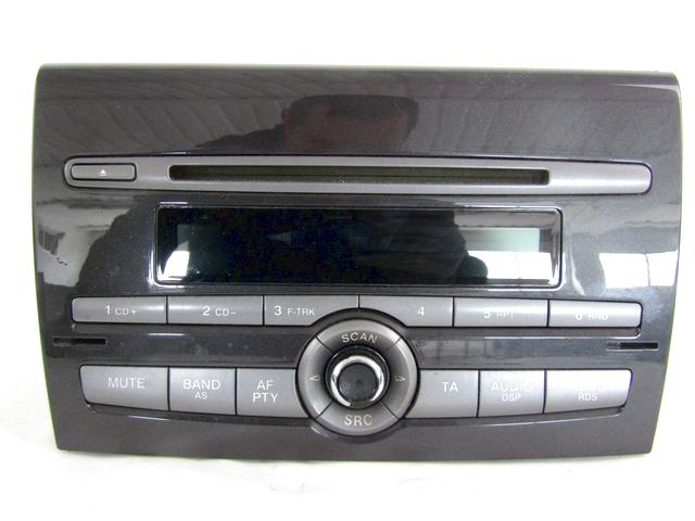 RADIO CD / AMPLIFIER / HOLDER HIFI SYSTEM OEM N. 735451941 SPARE PART USED CAR FIAT BRAVO 198 (02/2007 - 01/2011)  DISPLACEMENT DIESEL 1,9 YEAR OF CONSTRUCTION 2007