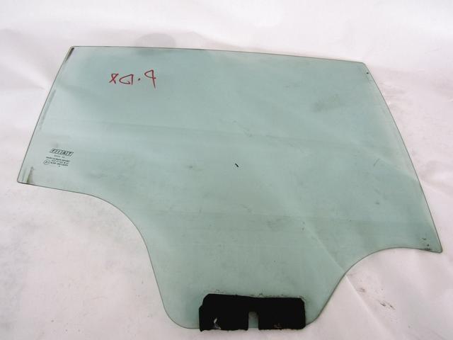 DOOR WINDOW, TINTED GLASS, REAR RIGHT OEM N. 51788741 SPARE PART USED CAR FIAT BRAVO 198 (02/2007 - 01/2011)  DISPLACEMENT DIESEL 1,9 YEAR OF CONSTRUCTION 2007