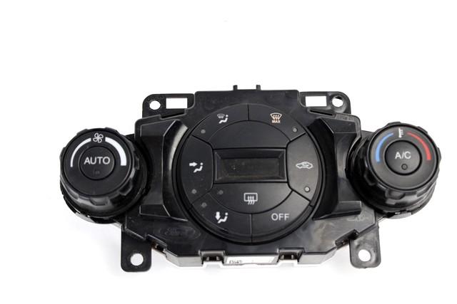 AIR CONDITIONING CONTROL UNIT / AUTOMATIC CLIMATE CONTROL OEM N. 8A6T-18C612 SPARE PART USED CAR FORD FIESTA CB1 CNN MK6 (09/2008 - 11/2012)  DISPLACEMENT DIESEL 1,6 YEAR OF CONSTRUCTION 2010