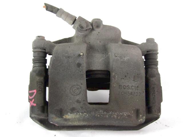 BRAKE CALIPER FRONT LEFT . OEM N. 77364652 SPARE PART USED CAR FIAT BRAVO 198 (02/2007 - 01/2011)  DISPLACEMENT DIESEL 1,9 YEAR OF CONSTRUCTION 2007