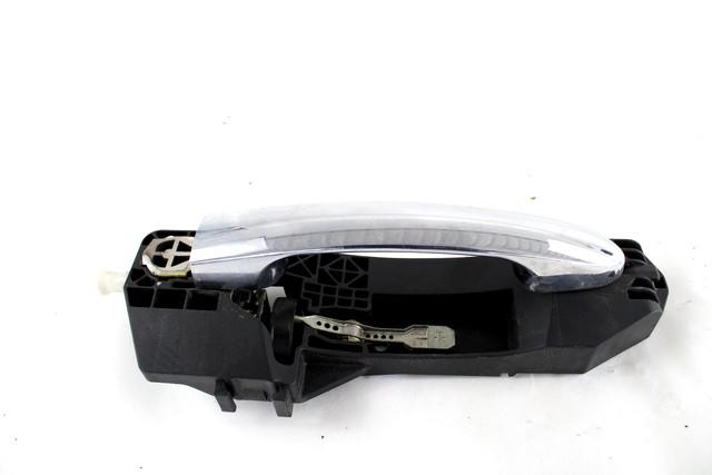 RIGHT REAR DOOR HANDLE OEM N. 735570105 SPARE PART USED CAR LANCIA DELTA 844 MK3 (2008 - 2014)  DISPLACEMENT DIESEL 1,6 YEAR OF CONSTRUCTION 2008