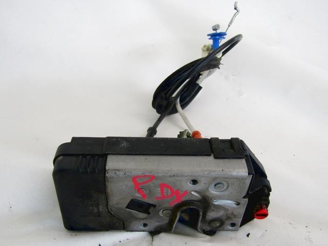 CENTRAL REAR RIGHT DOOR LOCKING OEM N. 24414135 SPARE PART USED CAR OPEL ASTRA G T98 5P/3P/SW (1998 - 2003)  DISPLACEMENT DIESEL 1,7 YEAR OF CONSTRUCTION 2002