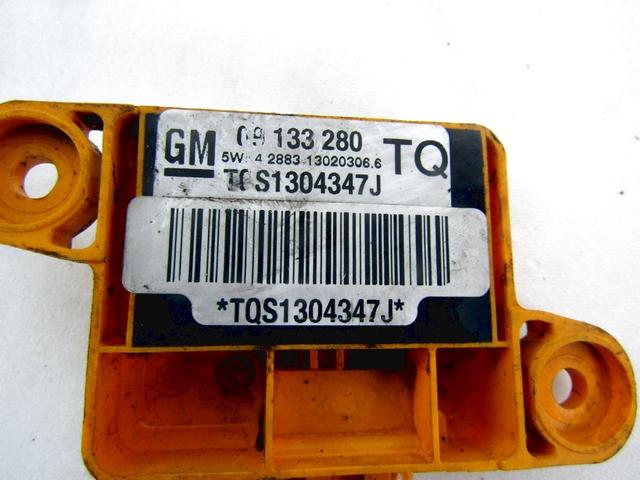 SENSOR AIRBAG OEM N. 9133280 SPARE PART USED CAR OPEL ASTRA G T98 5P/3P/SW (1998 - 2003)  DISPLACEMENT DIESEL 1,7 YEAR OF CONSTRUCTION 2002