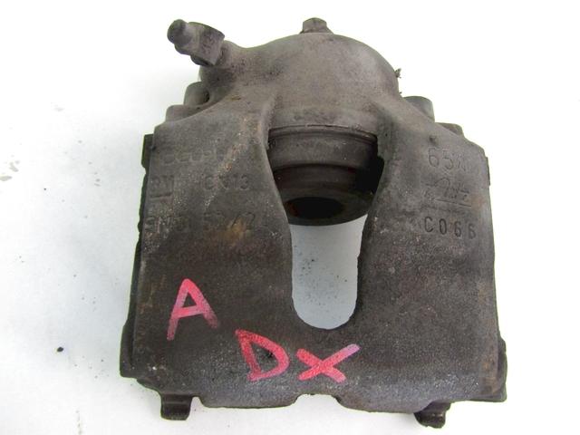 BRAKE CALIPER FRONT LEFT . OEM N. 93173240 SPARE PART USED CAR OPEL ASTRA G T98 5P/3P/SW (1998 - 2003)  DISPLACEMENT DIESEL 1,7 YEAR OF CONSTRUCTION 2002