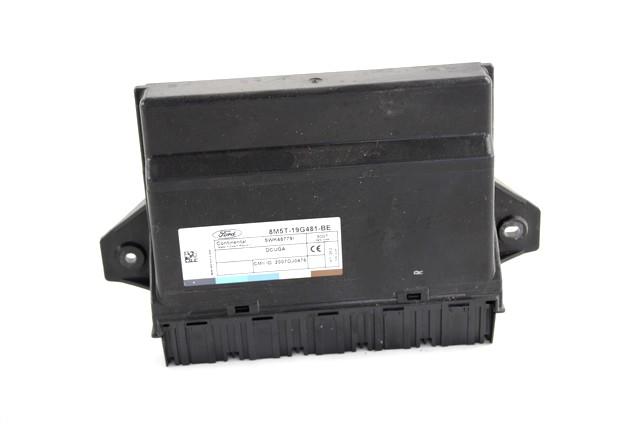 CONTROL CENTRAL LOCKING OEM N. 8M5T-19G481-BE SPARE PART USED CAR FORD FOCUS DA HCP DP MK2 R BER/SW (2008 - 2011)  DISPLACEMENT DIESEL 1,6 YEAR OF CONSTRUCTION 2009