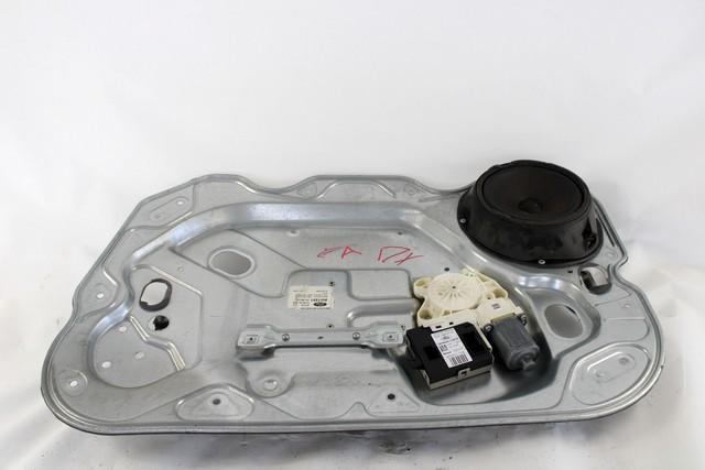 DOOR WINDOW LIFTING MECHANISM FRONT OEM N. 18517 SISTEMA ALZACRISTALLO PORTA ANTERIORE ELETTR SPARE PART USED CAR FORD FOCUS DA HCP DP MK2 R BER/SW (2008 - 2011)  DISPLACEMENT DIESEL 1,6 YEAR OF CONSTRUCTION 2009