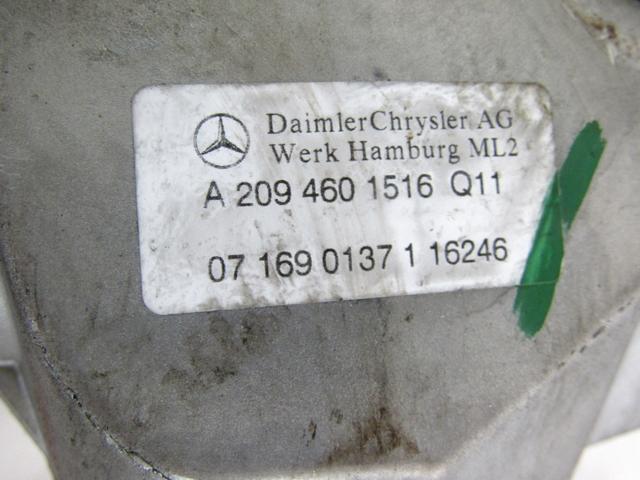 STEERING COLUMN OEM N. A2094601516 SPARE PART USED CAR MERCEDES CLASSE CLK W209 C209 COUPE A209 CABRIO (2002 - 2010) DISPLACEMENT DIESEL 3 YEAR OF CONSTRUCTION 2007