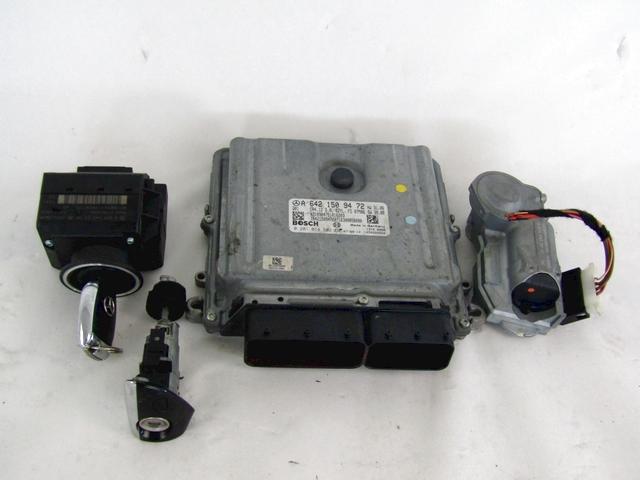 KIT ACCENSIONE AVVIAMENTO OEM N. 18708 KIT ACCENSIONE AVVIAMENTO SPARE PART USED CAR MERCEDES CLASSE CLK W209 C209 COUPE A209 CABRIO (2002 - 2010) DISPLACEMENT DIESEL 3 YEAR OF CONSTRUCTION 2007