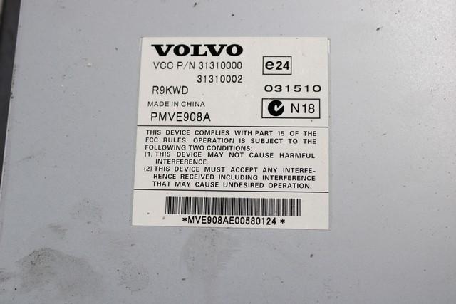 AUDIO AMPLIFIER OEM N. 31310000 SPARE PART USED CAR VOLVO V50 545 R (2007 - 2012)  DISPLACEMENT DIESEL 1,6 YEAR OF CONSTRUCTION 2010
