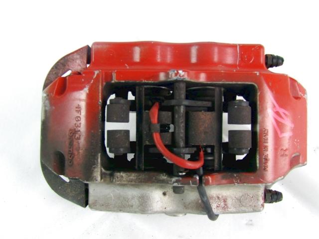 BRAKE CALIPER REAR RIGHT OEM N. 95535242230 SPARE PART USED CAR PORSCHE CAYENNE 9PA MK1 (2003 -2008)  DISPLACEMENT BENZINA 4,5 YEAR OF CONSTRUCTION 2004