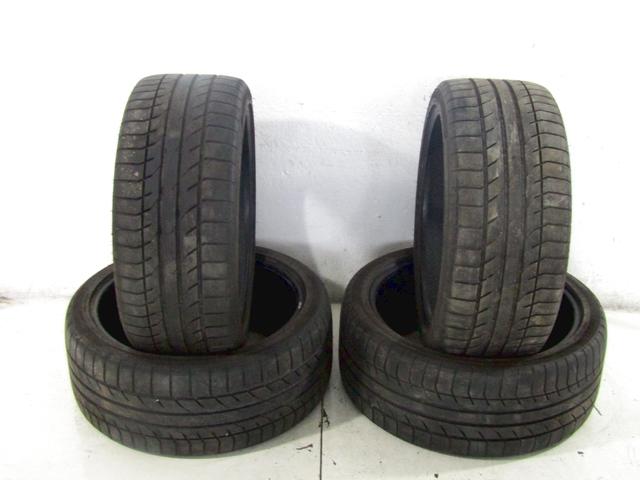 4 SUMMER TIRES OEM N. 285/35 R22 SPARE PART USED CAR 285 DISPLACEMENT 22 35 YEAR OF CONSTRUCTION 2018
