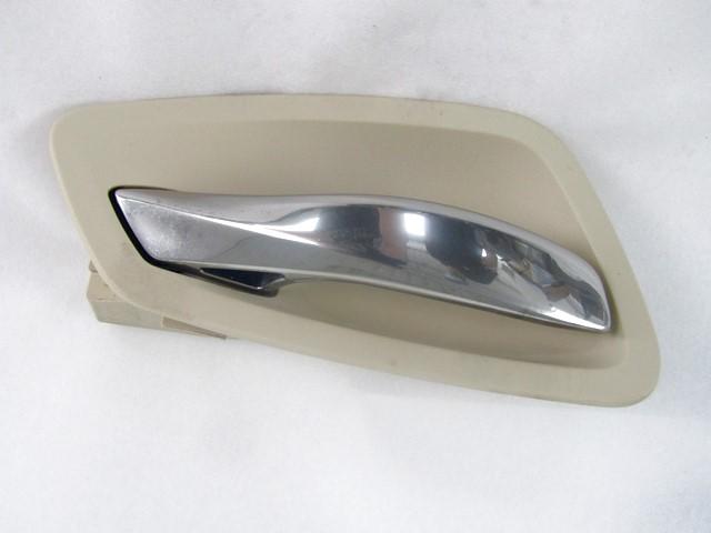 DOOR HANDLE INSIDE OEM N. 6975493 SPARE PART USED CAR BMW SERIE 3 BER/SW/COUPE/CABRIO E90/E91/E92/E93 (2005 - 08/2008)  DISPLACEMENT BENZINA 2 YEAR OF CONSTRUCTION 2007