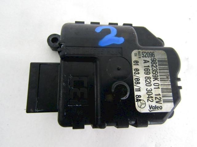 SET SMALL PARTS F AIR COND.ADJUST.LEVER OEM N. A1698203042 SPARE PART USED CAR MERCEDES CLASSE A W169 5P C169 3P R (05/2008 - 2012)  DISPLACEMENT DIESEL 2 YEAR OF CONSTRUCTION 2011