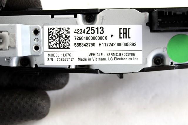 RADIO / PAD CONTROL OEM N. 42342513 SPARE PART USED CAR OPEL KARL C16 (2015 - 2019) DISPLACEMENT BENZINA/GPL 1 YEAR OF CONSTRUCTION 2018