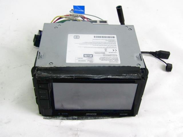 RADIO CD / AMPLIFIER / HOLDER HIFI SYSTEM OEM N. DDX318BT KENWOOD AUTORADIO SPARE PART USED CAR MITSUBISHI SPACE STAR A0A (DAL 2012)  DISPLACEMENT BENZINA 1,3 YEAR OF CONSTRUCTION 2014