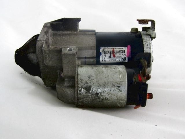STARTER  OEM N. 1810A221 SPARE PART USED CAR MITSUBISHI SPACE STAR A0A (DAL 2012)  DISPLACEMENT BENZINA 1,3 YEAR OF CONSTRUCTION 2014