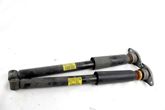 PAIR REAR SHOCK ABSORBERS OEM N. 118509 COPPIA AMMORTIZZATORI POSTERIORI SPARE PART USED CAR OPEL KARL C16 (2015 - 2019) DISPLACEMENT BENZINA/GPL 1 YEAR OF CONSTRUCTION 2018