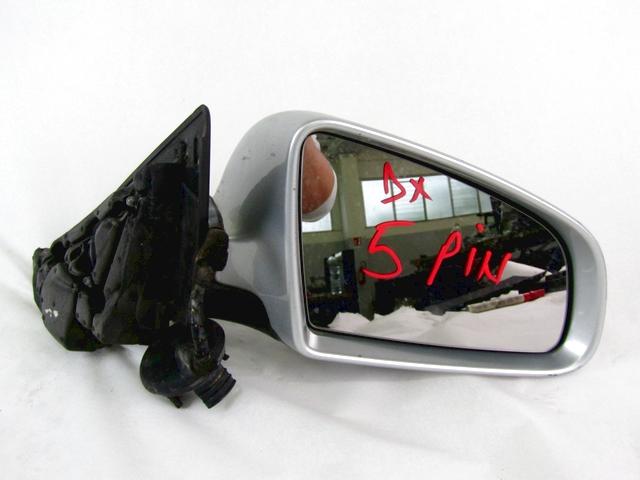 OUTSIDE MIRROR RIGHT . OEM N. 8P1858532G01C SPARE PART USED CAR AUDI A3 MK2 8P 8PA 8P1 (2003 - 2008) DISPLACEMENT DIESEL 1,9 YEAR OF CONSTRUCTION 2003