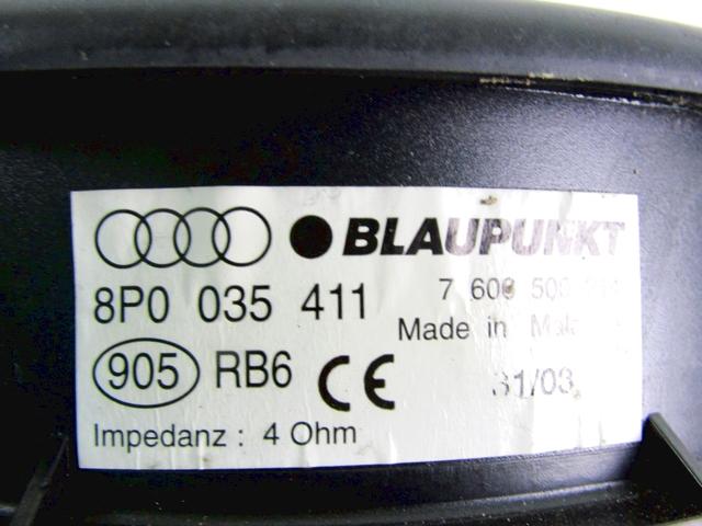 SOUND MODUL SYSTEM OEM N. 8P0035411 SPARE PART USED CAR AUDI A3 MK2 8P 8PA 8P1 (2003 - 2008) DISPLACEMENT DIESEL 1,9 YEAR OF CONSTRUCTION 2003