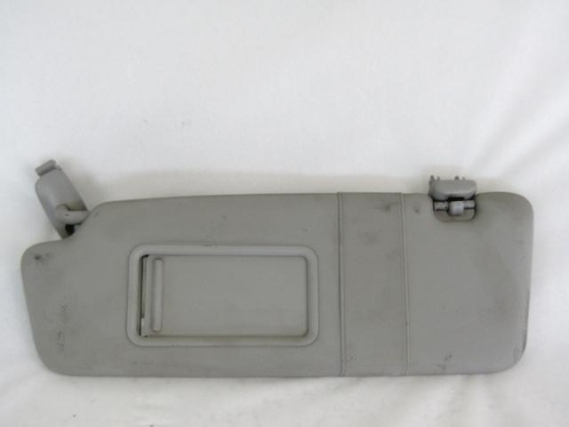 SUN VISORS OEM N. 8P0857551AE5B9 SPARE PART USED CAR AUDI A3 MK2 8P 8PA 8P1 (2003 - 2008) DISPLACEMENT DIESEL 1,9 YEAR OF CONSTRUCTION 2003