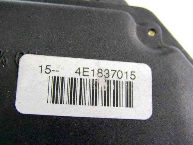 CENTRAL LOCKING OF THE FRONT LEFT DOOR OEM N. 4E1837015 SPARE PART USED CAR AUDI A3 MK2 8P 8PA 8P1 (2003 - 2008) DISPLACEMENT DIESEL 1,9 YEAR OF CONSTRUCTION 2003