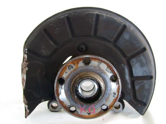 CARRIER, RIGHT FRONT / WHEEL HUB WITH BEARING, FRONT OEM N. 1K0407256AA SPARE PART USED CAR AUDI A3 MK2 8P 8PA 8P1 (2003 - 2008) DISPLACEMENT DIESEL 1,9 YEAR OF CONSTRUCTION 2003