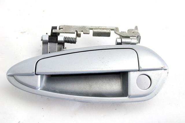 LEFT FRONT DOOR HANDLE OEM N. 735470908 SPARE PART USED CAR FIAT GRANDE PUNTO 199 (2005 - 2012)  DISPLACEMENT BENZINA 1,2 YEAR OF CONSTRUCTION 2005