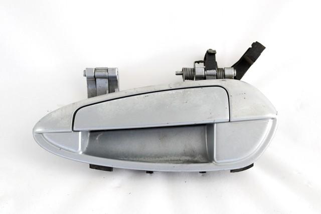 LEFT REAR EXTERIOR HANDLE OEM N. 735471031 SPARE PART USED CAR FIAT GRANDE PUNTO 199 (2005 - 2012)  DISPLACEMENT BENZINA 1,2 YEAR OF CONSTRUCTION 2005