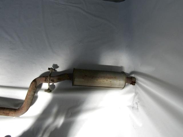 EXHAUST & MUFFLER / EXHAUST SYSTEM, REAR OEM N. 17398 SCARICO COMPLETO - MARMITTA - SILENZIATORE SPARE PART USED CAR AUDI A3 MK2 8P 8PA 8P1 (2003 - 2008) DISPLACEMENT DIESEL 1,9 YEAR OF CONSTRUCTION 2003