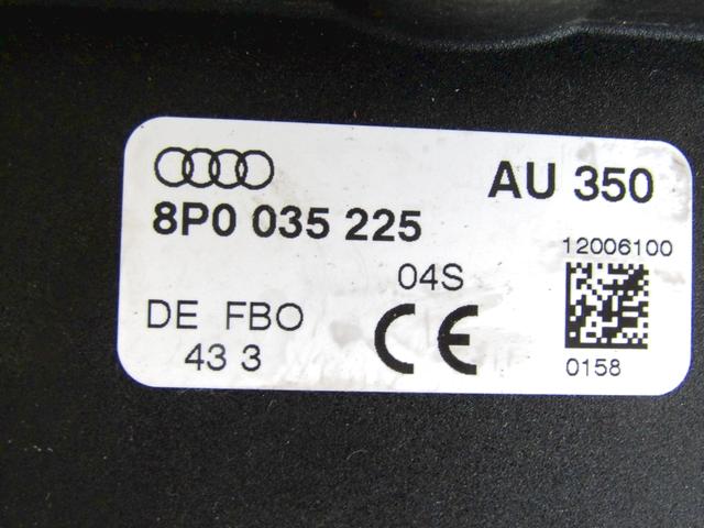 AMPLIFICATORE / CENTRALINA ANTENNA OEM N. 8P0035225 SPARE PART USED CAR AUDI A3 MK2 8P 8PA 8P1 (2003 - 2008) DISPLACEMENT DIESEL 1,9 YEAR OF CONSTRUCTION 2003