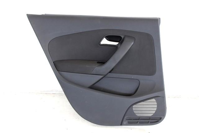 DOOR TRIM PANEL OEM N. PNPSTVWPOLO6R1BR5P SPARE PART USED CAR VOLKSWAGEN POLO 6R1 6C1 (06/2009 - 02/2014)  DISPLACEMENT DIESEL 1,2 YEAR OF CONSTRUCTION 2011