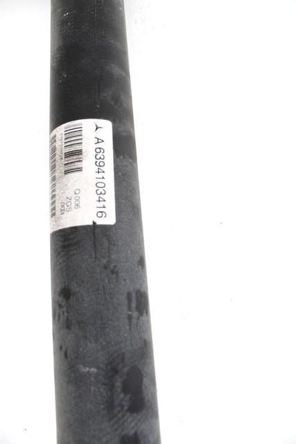 DRIVE SHAFT ASSY REAR OEM N. A6394103416 SPARE PART USED CAR MERCEDES VITO W639 W638 (2003 - 2014) DISPLACEMENT DIESEL 2,2 YEAR OF CONSTRUCTION 2014